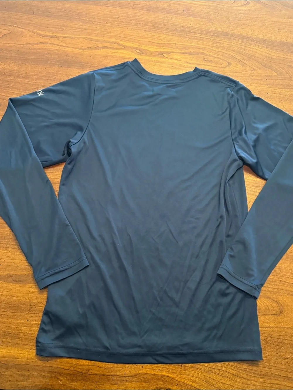 Columbia Youth PFG Sun Shirt Medium Navy Blue Logo